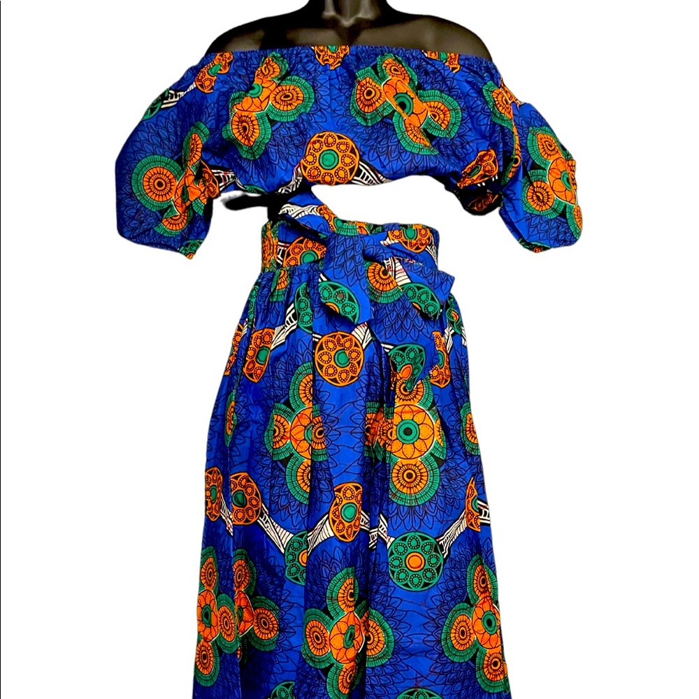 Women tribal skirt and top set